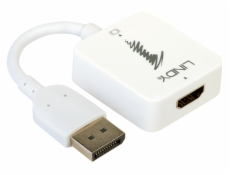 AV adaptér Lindy Displayport - HDMI BIALY (38146)