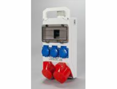 TAREL 8-modulový rozvádzač 32A/400V 5P 16A/400V 5P 3x16A/250V (321)