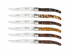 Jean Dubost Laguiole      6 pcs. Steak Knives Set Acrylic