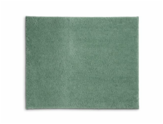 KELA Koupelnová předložka Maja 100% polyester nefritově zelená 65,0x55,0x1,5cm KL-23550