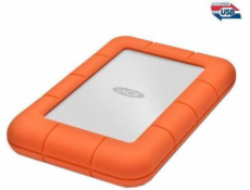 Externí LaCie HDD drsná mini 1 TB Orange-Gray (301558)