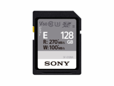 Sony SDXC E series         128GB UHS-II Class 10 U3 V60