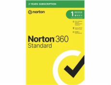 NORTON 360 STANDARD 10GB + VPN 1 uživatel pro 1 zařízení na 2 roky ESD