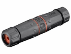 Spojka vodotěsná STP RJ45, Cat5E, Cat6, Cat6A, krytí IP68 Spojka vodotěsná STP RJ45, Cat5E, Cat6, Cat6A, krytí IP68