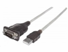 MANHATTAN Převodník z USB na sériový port (Prolific PL-2303RA Chip 1.8m)