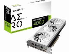 GIGABYTE VGA NVIDIA GeForce RTX 4060 AERO 8G OC, RTX 4060, 8GB GDDR6, 2xDP, 2xHDMI