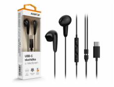 sluch.AL.AE007BK USB-C do uší+mikr., černá