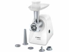 Bosch MFW2520W mlynček na mäso 1500 W Nerezová oceľ, Biela