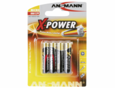 1x4 Ansmann Alkaline Micro AAA LR 03 X-Power