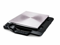 CoolerMaster chladiaci podstavec NotePal ErgoStand III pro NTB do 17", USB hub, black, 23cm fan