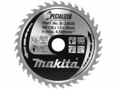 Makita B-33635 SPECIALIZED Sägeb.136x20x36Z