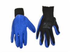 Pracovní zimní rukavice vel. 8 modré GEKO