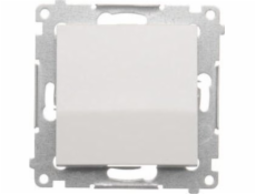 Kontaktní schodišťový konektor KONTLAW-SIMON SIMON 54 DW6A.01/X/11 bez piktogramu modulu 16AX 250V ~ White Screw Clamps