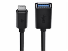 Belkin USB 3.0 Buchse 5GBit/s USB-C na USB-A 14 cm cierna