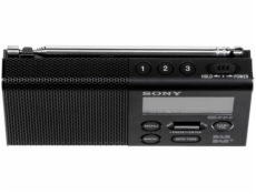 Sony XDR-P1DBPB cierne
