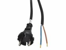 Flexo šňůra gumová 2x1,5mm2 10m černá SOLIGHT PF60