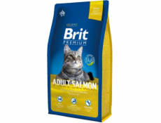 Brit Premium by Nature Cat. Adult Salmon, 8kg granule pro kočky