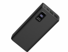 Platinet Power Bank PMPB30WQC728B 30000mAh PD3.0 QC3.0 display černá