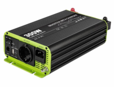 KOSUN měnič napětí s nabíječkou s funkcí UPS, baterie 12V / AC230V čistý sinus, 300W