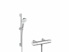 Hansgrohe Crometta posuvný sprchový set s termostatickou batériou biela (27812400)
