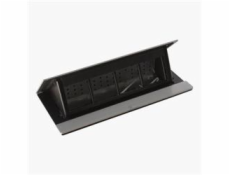 Legrand - Incara™ Pop-up - Prázdná krabice do nábytku, broušený hliník, pro 8 modulů