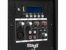 Stagg AS8, aktivní 8  reprobox MP3/BT/USB, TWS, 125W