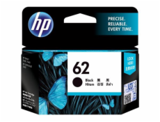 HP 62 Black Original Ink Cartridge (200 pages)