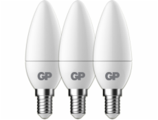 1x3 GP Lighting LED B35 Candle E14, 4,9W (40W) 470lm  GP 087823