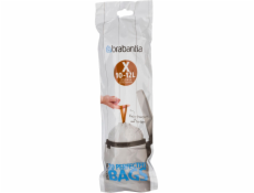 Brabantia PerfectFit Bin Liner Type X, 12 L, 20 Bags