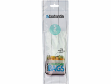 Brabantia PerfectFit Bin Liner Compostable Type S, 6 L, 10 bags