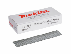 Makita Gauge Brad Nails 1,2x25mm F-31883  5000 pcs.