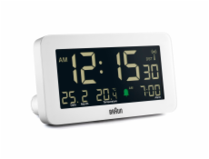 BRAUN BC10 DCF-W Radio alarm clock white