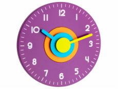 TFA 60.3015.11 Design Wall Clock purple