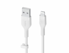 Belkin Flex Lightning/USB-A 3m mfi cert., white CAA008bt3MWH