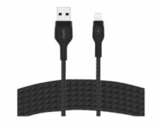 Belkin Flex Lightning/USB-A 3m mfi cert., black CAA010bt3MBK