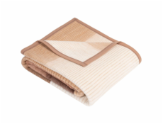 Ibena Jacquard blanket Granada brown/nature 150x200cm