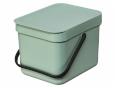 Brabantia Sort & Go Waste Bin Jade Green 6 L