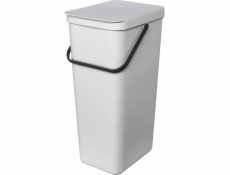 Brabantia Sort & Go Waste Bin Light Grey 40 L