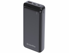 COLORWAY powerbanka/ 20 000mAh/ USB QC3.0/ USB-C Power Delivery 20W/ Micro-USB/ Černá