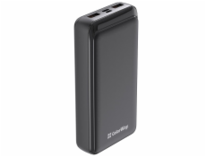 COLORWAY powerbanka/ 20 000mAh/ 2x USB/ USB-C/ Micro-USB/ Černá