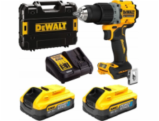 Dewalt Dewalt Dewlt Deeter Drive-Vertive 18V 90nm DCD805H2T 2x5.0AH Powerstack