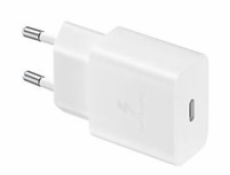 Samsung cestovní nabíječka EP-T1510EWE, PD, 15W, USB-C, bílá