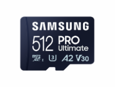 Samsung micro SDXC 512GB PRO Ultimate + SD adaptér