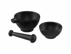 Zassenhaus Mortar Set 3pcs. Cast Iron