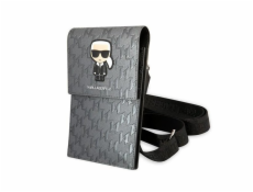 Karl Lagerfeld Ikonik Karl Monogram Phone Bag Black Nové