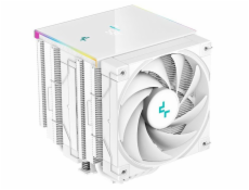 DEEPCOOL chladič AK620 Digital / 2x120mm fan / 6x heatpipes / pro Intel i AMD/ bílý / digitální display