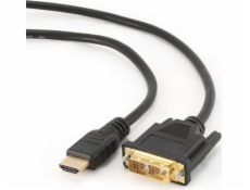 Gembird prepojovací kábel  HDMI M/M - DVI M/M 1,8m