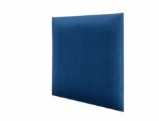 Čalouněný nástěnný panel Stegu Mollis čtverec 30 x 30 cm tmavě modrá