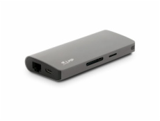 LMP USB-C Travel Dock 9 port - Space Gray Aluminiu