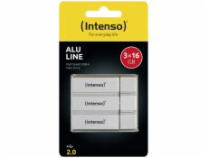 INTENSO - 3x 16GB Alu Line 3521473 silver